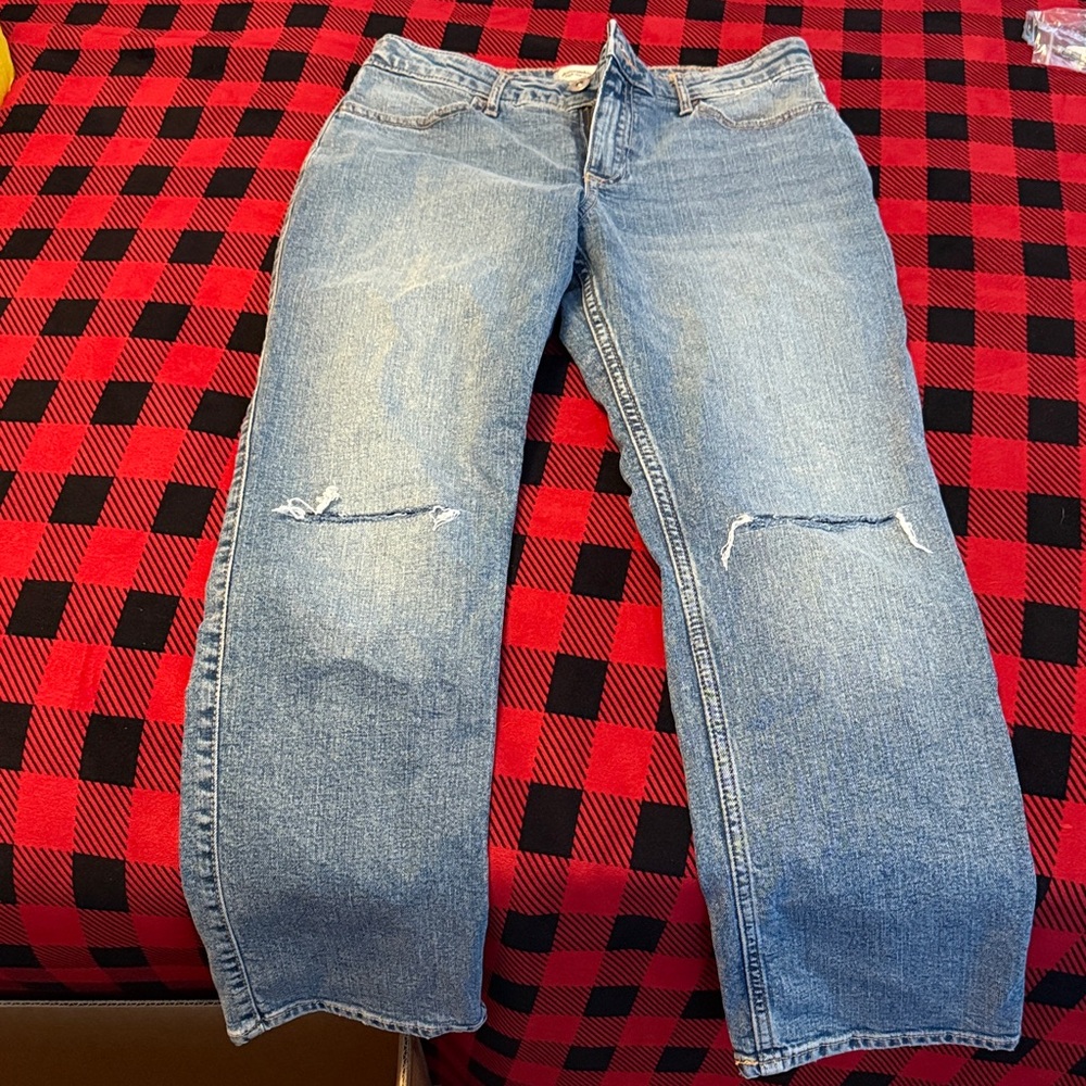 Abercrombie Kids Light Blue Straight Jeans